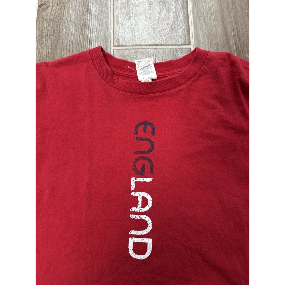 England National Team Euro 2006 Red T-Shirt Size XL - Picture 3 of 7
